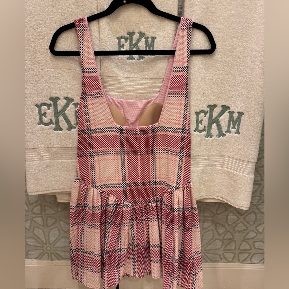 Marysia Molla Dress In Plaid View 2